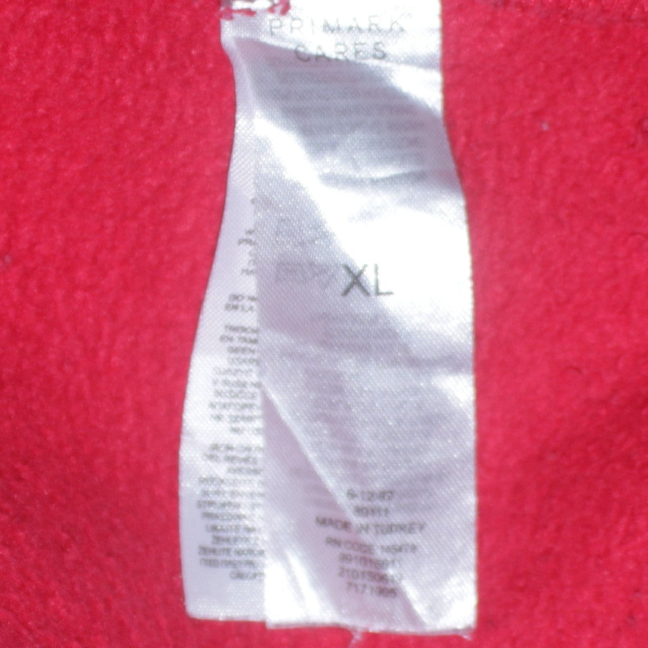 Disney Mens Red Mickey Mouse XL Pullover Sweatshirt