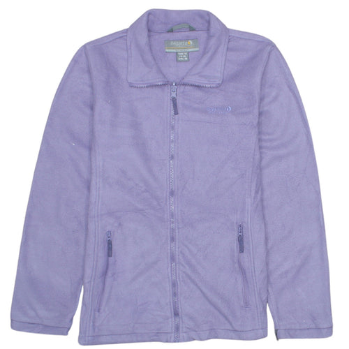 Regatta Women’s Purple Fleece Full Zip Jacket Size 12