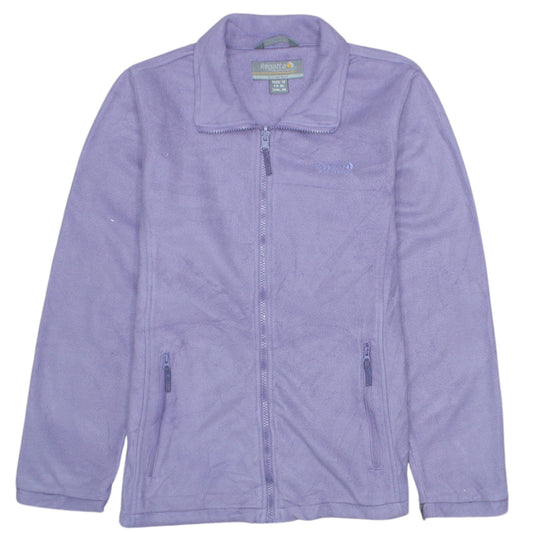 Regatta Women’s Purple Fleece Full Zip Jacket Size 12