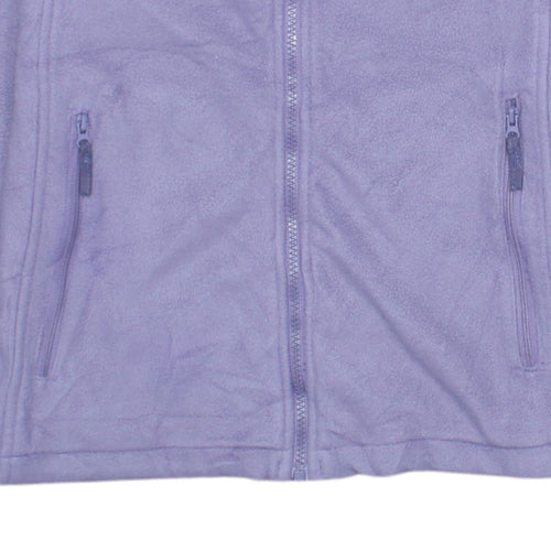 Regatta Women’s Purple Fleece Full Zip Jacket Size 12
