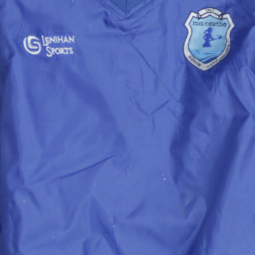 Lenihan Sports Boys Blue 13-14 Years Windbreaker Training Jacket