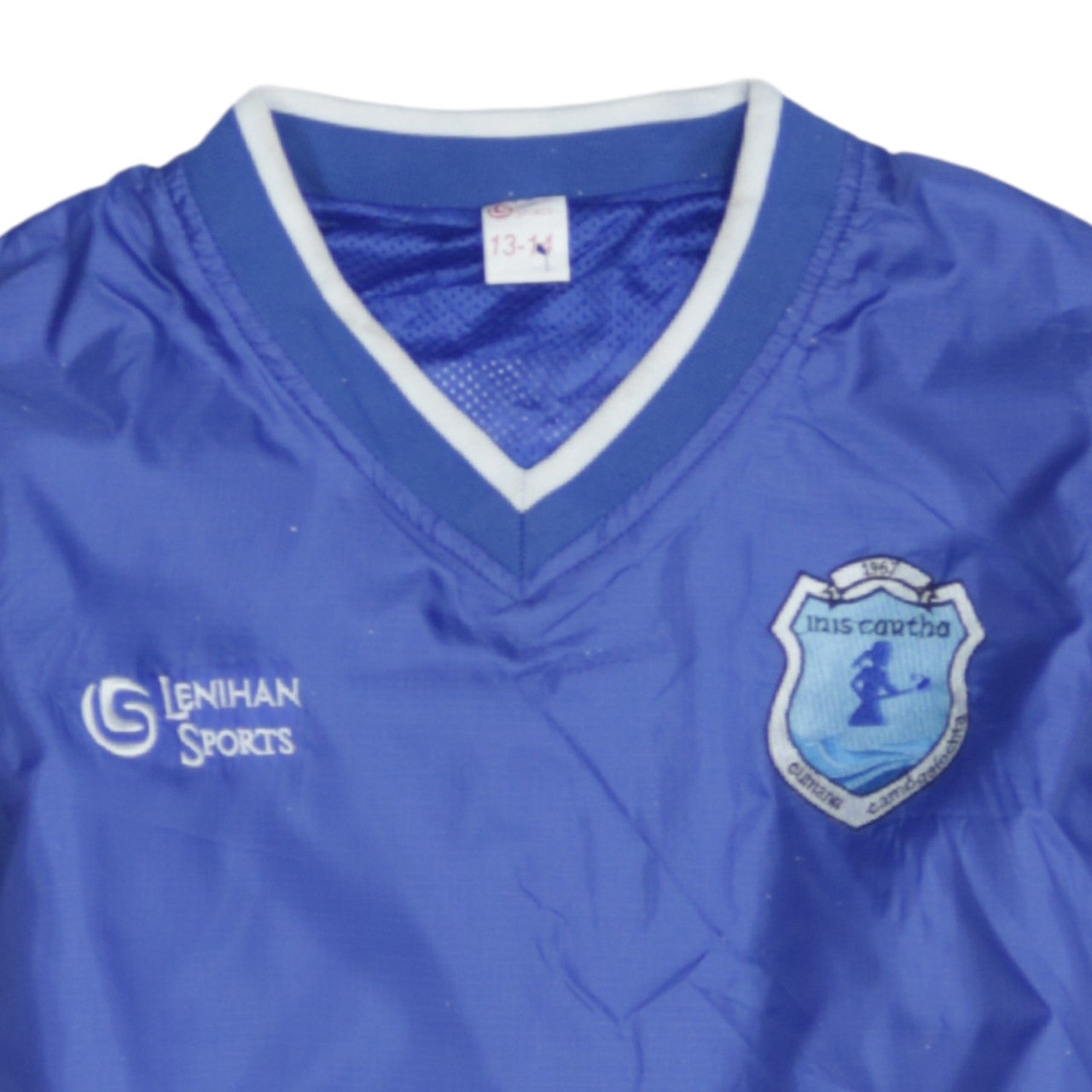 Lenihan Sports Boys Blue 13-14 Years Windbreaker Training Jacket