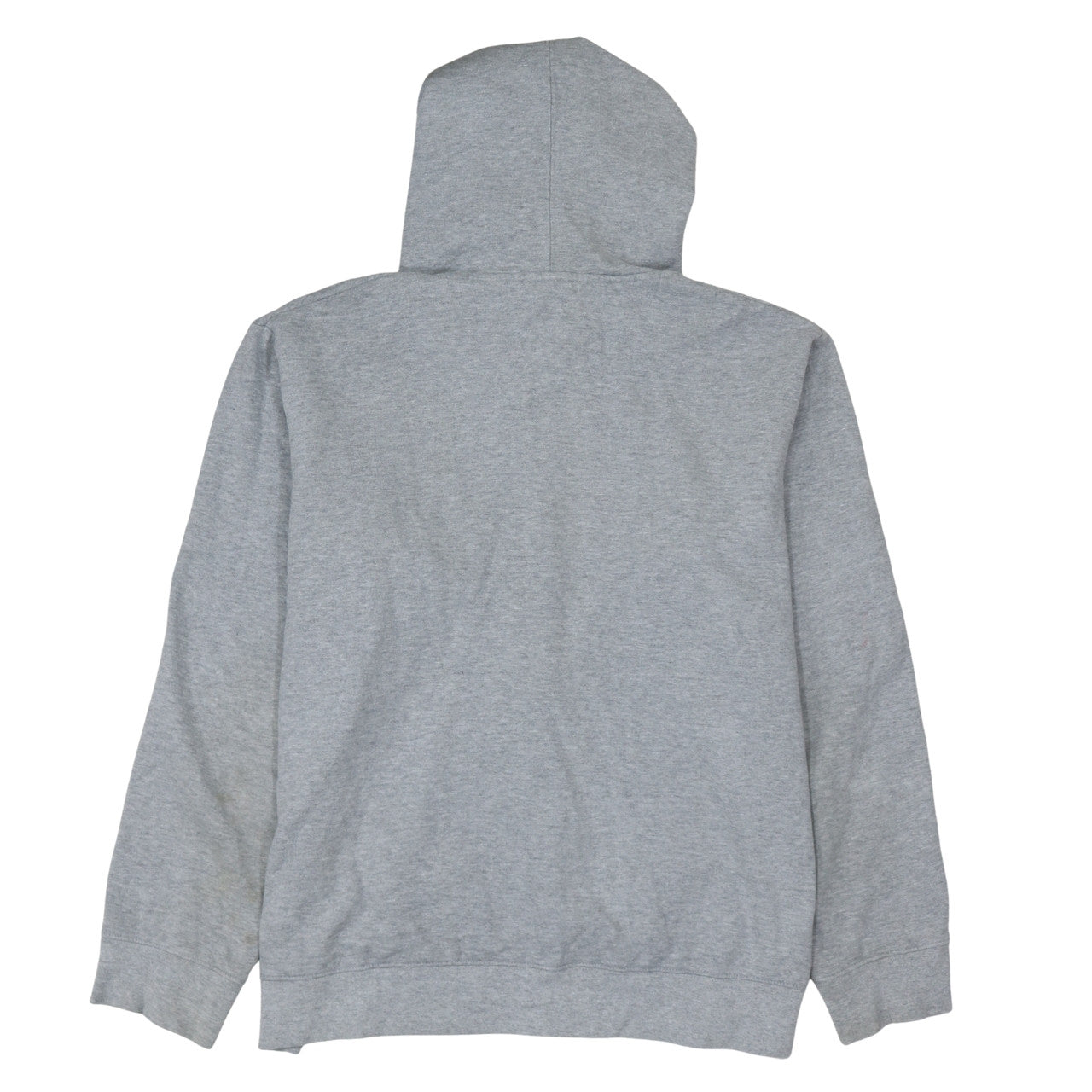 Fila Men's Grey Full Zip Hoodie 2XL Logo Fleece Hooded Sweatshirt
