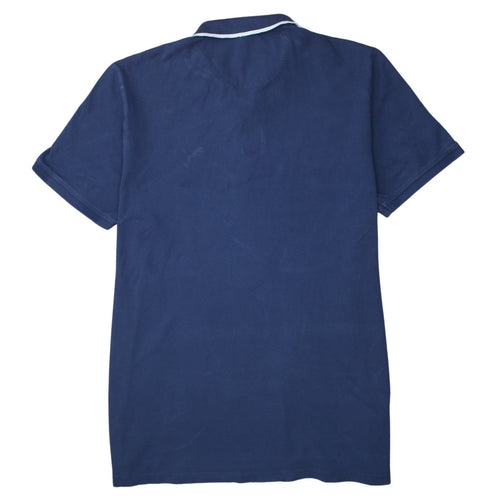 Puma Men's Blue XL Regular Fit Short Sleeve Polo Shirt