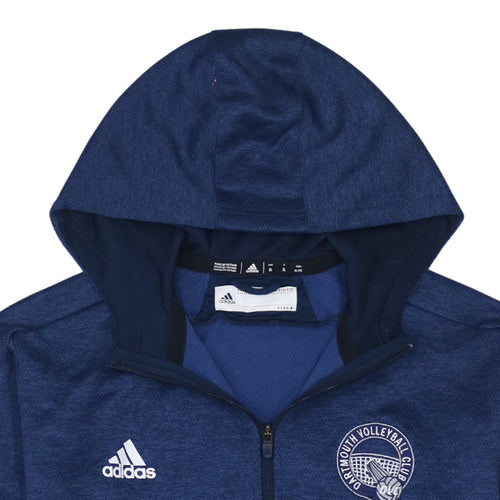 Adidas Men's Blue Full Zip Hoodie XL Dartmouth Volleyball