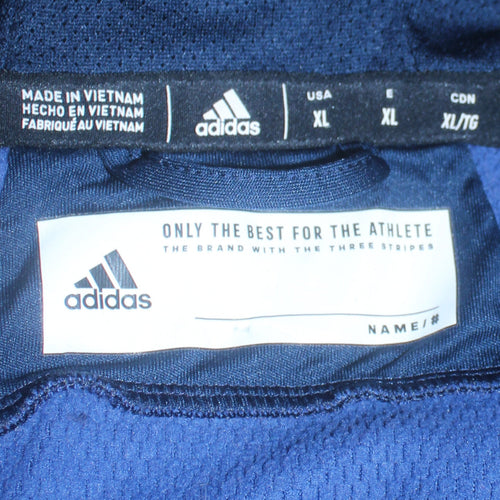 Adidas Men's Blue Full Zip Hoodie XL Dartmouth Volleyball