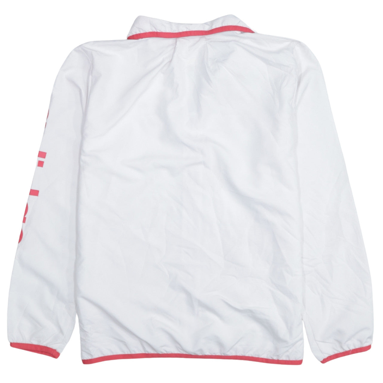 Adidas Men’s White Windbreaker Jacket L Lightweight Hooded