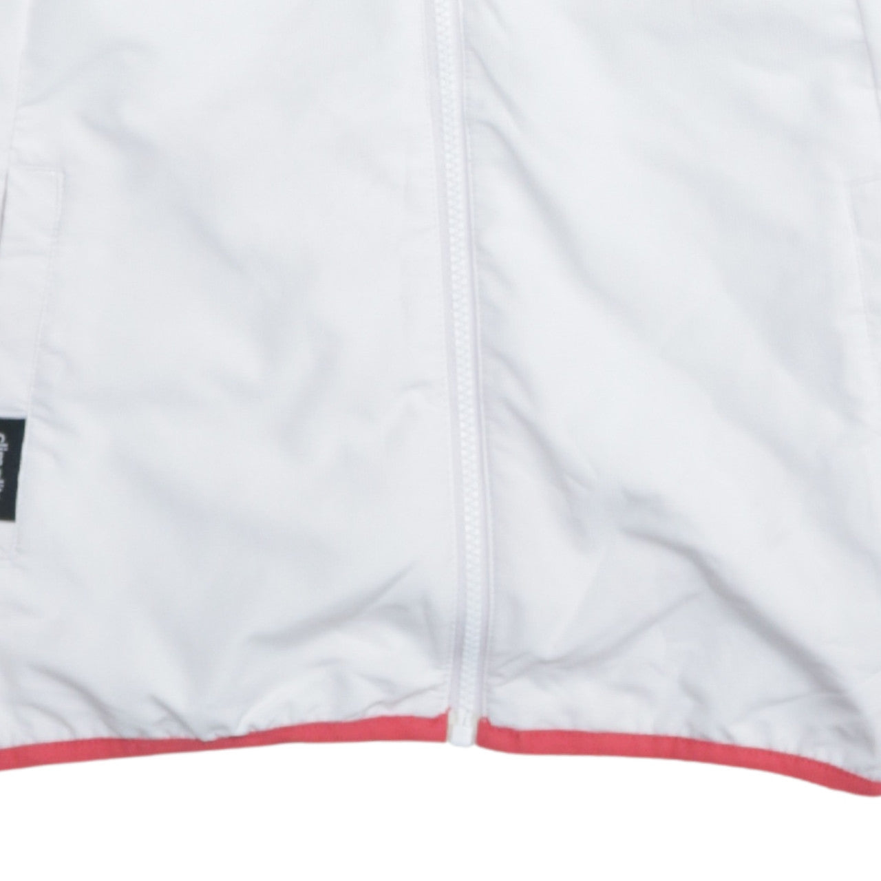 Adidas Men’s White Windbreaker Jacket L Lightweight Hooded