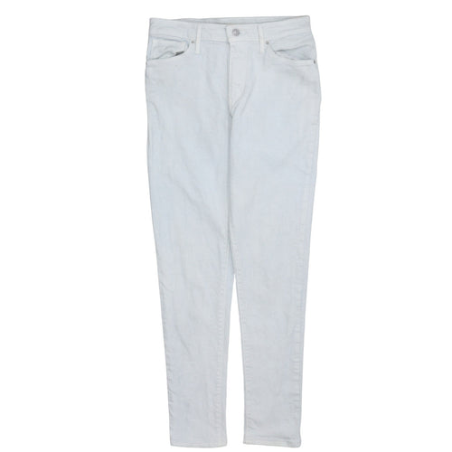 Levi's Women's White 721 High Rise Skinny Jeans Size 29 Slim Fit