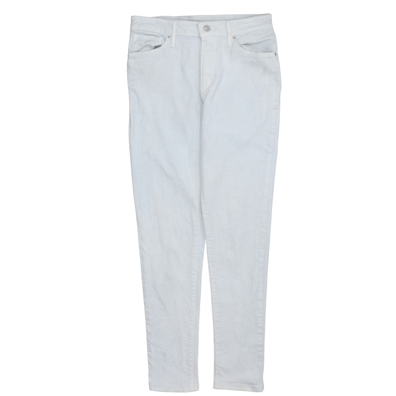 Levi's Women's White 721 High Rise Skinny Jeans Size 29 Slim Fit