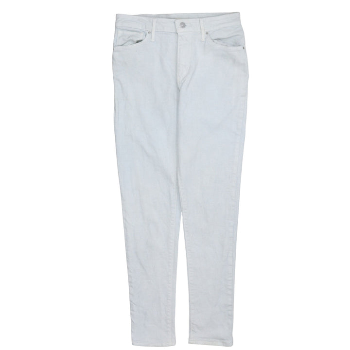 Levi's Women's White 721 High Rise Skinny Jeans Size 29 Slim Fit