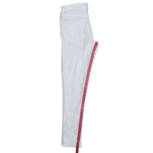 Levi's Women's White 721 High Rise Skinny Jeans Size 29 Slim Fit