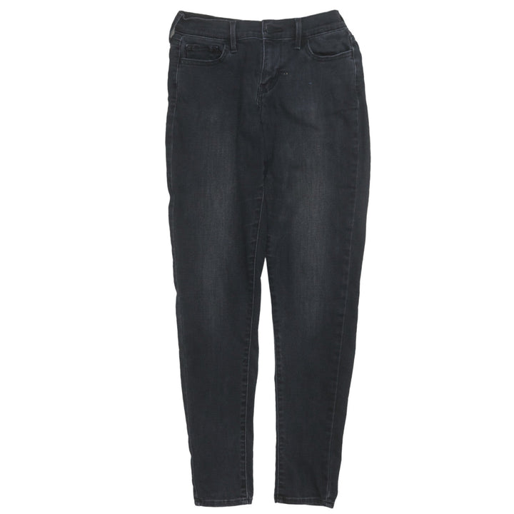 Levi's Women's 710 Super Skinny Black Jeans Size 26 Slim Fit