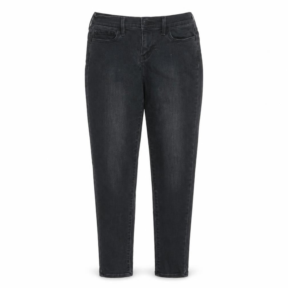 Levi's Women's 710 Super Skinny Black Jeans Size 26 Slim Fit