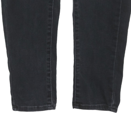 Levi's Women's 710 Super Skinny Black Jeans Size 26 Slim Fit