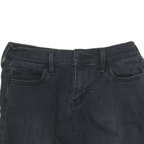 Levi's Women's 710 Super Skinny Black Jeans Size 26 Slim Fit