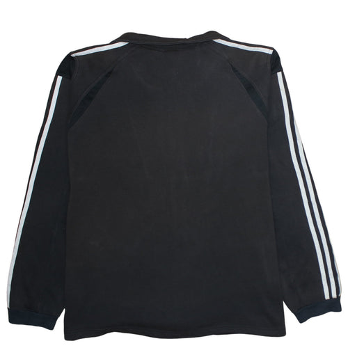 Adidas Men's Black Full Zip Sweatshirt Size M Sports Fleece