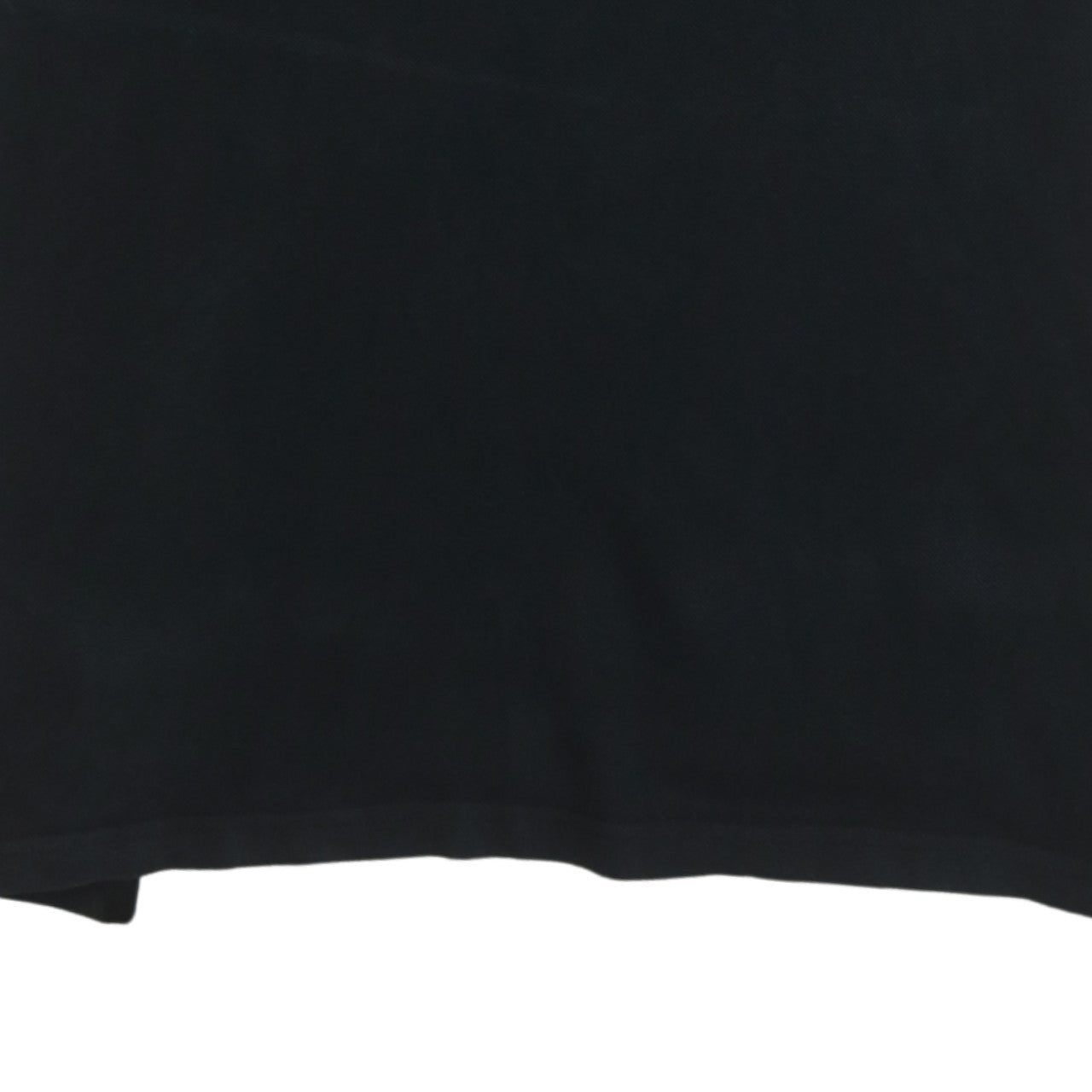 Nike Men's Black Cotton Logo Polo Shirt Size L