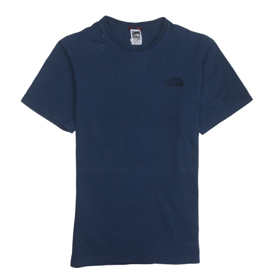 The North Face Men's Blue Cotton Outdoor Graphic T-Shirt Size S
