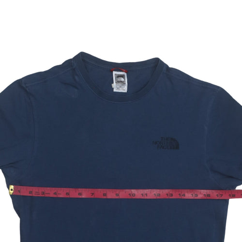 The North Face Men's Blue Cotton Outdoor Graphic T-Shirt Size S