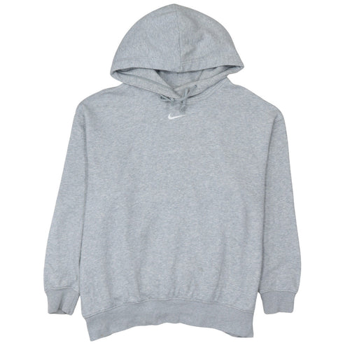 Nike Men's Grey Pullover Hoodie Medium Fleece Sportswear