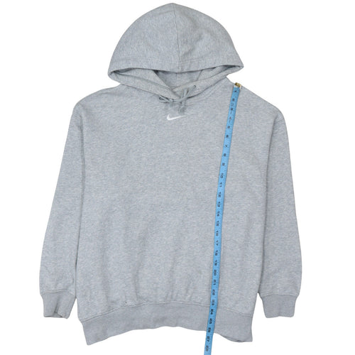 Nike Men's Grey Pullover Hoodie Medium Fleece Sportswear