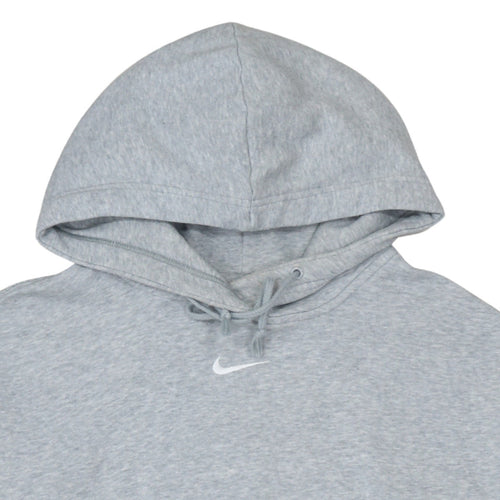 Nike Men's Grey Pullover Hoodie Medium Fleece Sportswear