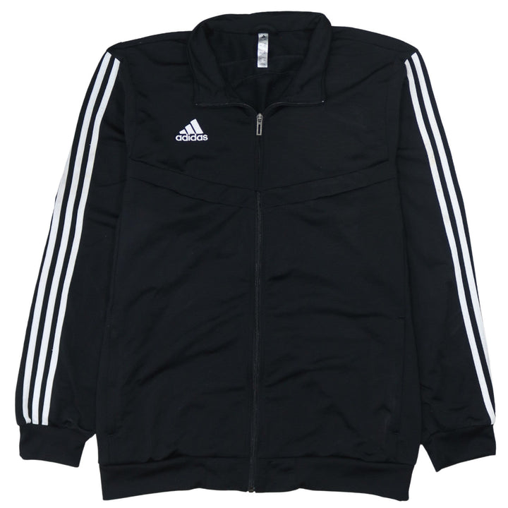 Adidas Mens Black 2XL Full Zip Sports Sweatshirt Jacket