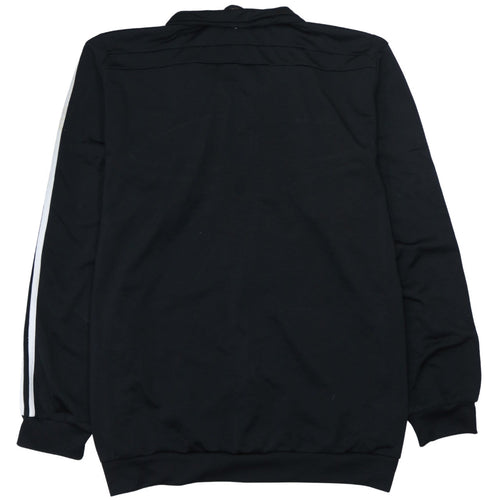 Adidas Mens Black 2XL Full Zip Sports Sweatshirt Jacket