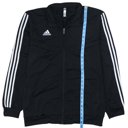 Adidas Mens Black 2XL Full Zip Sports Sweatshirt Jacket