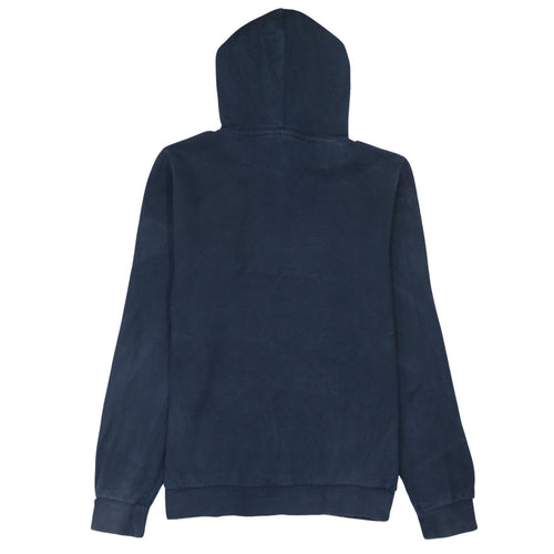 Helly Hansen Men's Blue Pullover Hoodie Small Logo Outdoor Sweatshirt