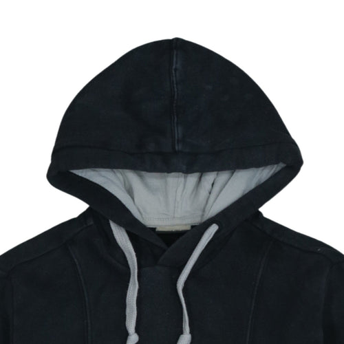Napapijri Men's Black Pullover Hoodie M Logo Outdoor Fleece