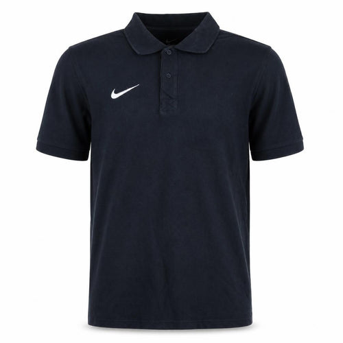 Nike Men's Black Cotton Polo Shirt M Short Sleeve Sports Top