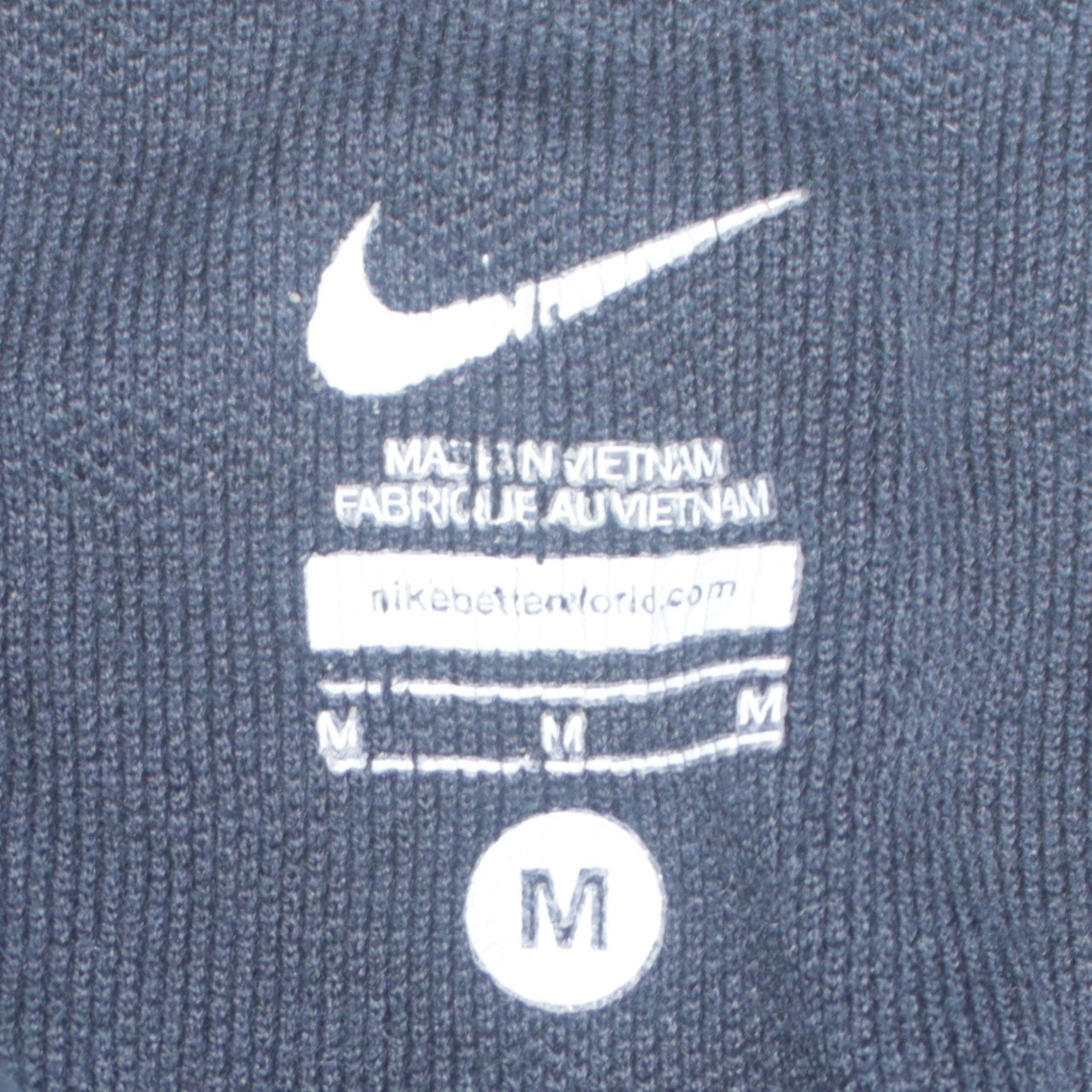 Nike Men's Black Cotton Polo Shirt M Short Sleeve Sports Top