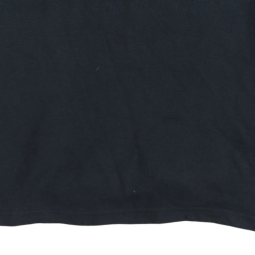 Nike Men's Black Cotton Polo Shirt M Short Sleeve Sports Top