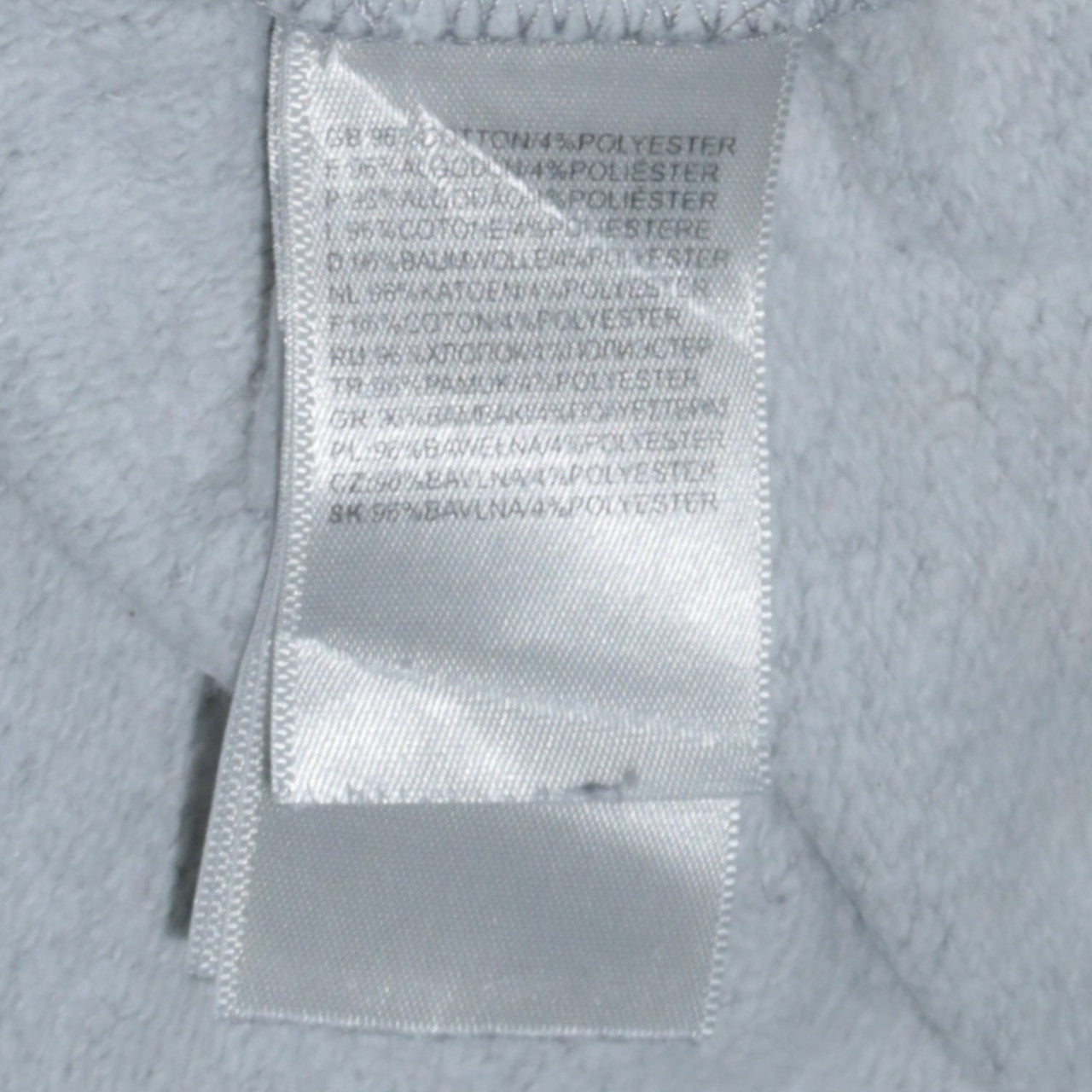The North Face Womens Grey Pullover Hoodie Size M Cotton Blend