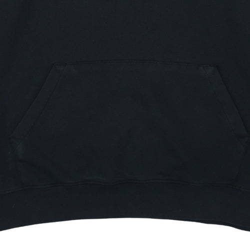 Nike Men's Black XL Pullover Hoodie Fleece Sports Logo Sweatshirt