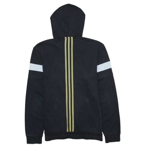 Adidas Men’s Black Juventus Full Zip Hoodie Size M Sportswear