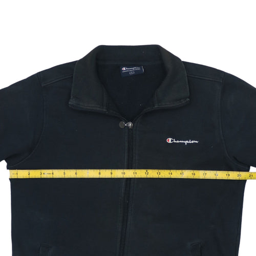 Champion Men's Black Full Zip Sweatshirt Size S Regular Fit