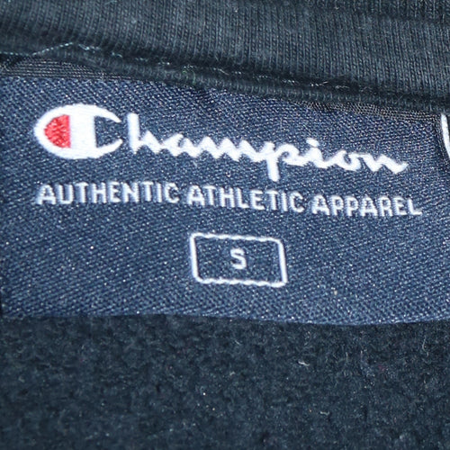 Champion Men's Black Full Zip Sweatshirt Size S Regular Fit
