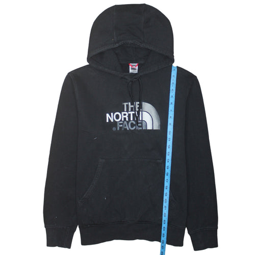 The North Face Men's Black Pullover Hoodie L Logo Outdoor Fleece