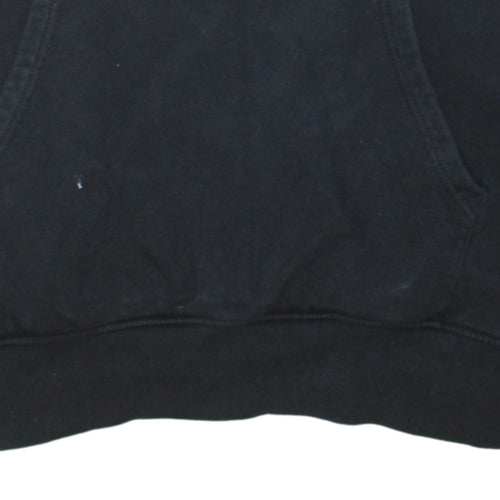 The North Face Men's Black Pullover Hoodie L Logo Outdoor Fleece