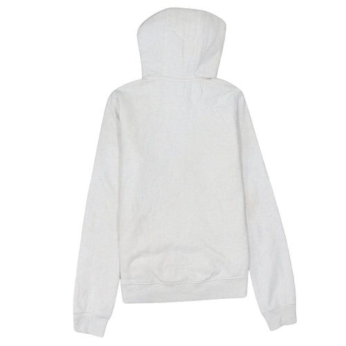 Ellesse Unisex White Full Zip Hoodie Size 12 Regular Fit