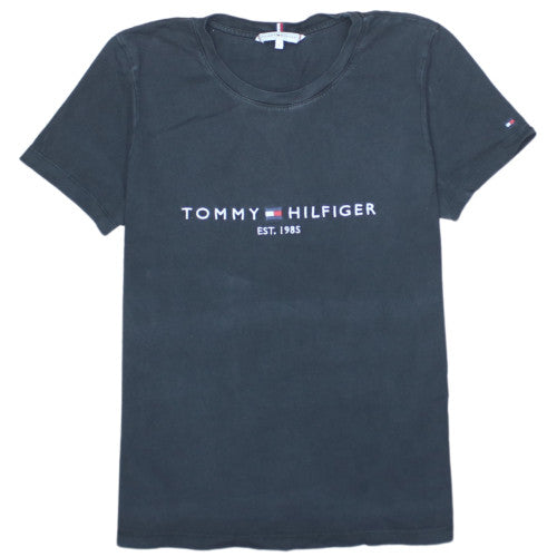 Tommy Hilfiger Men's Black Crew Neck Short Sleeve T-Shirt Size S