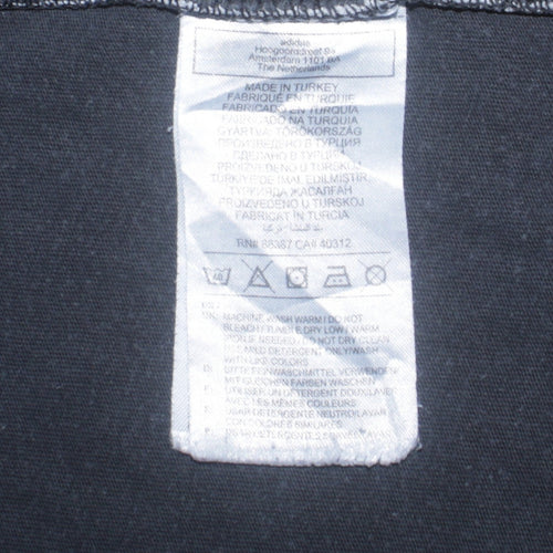 Adidas Men's Black XL Sports Crew Neck Short Sleeve T-Shirt