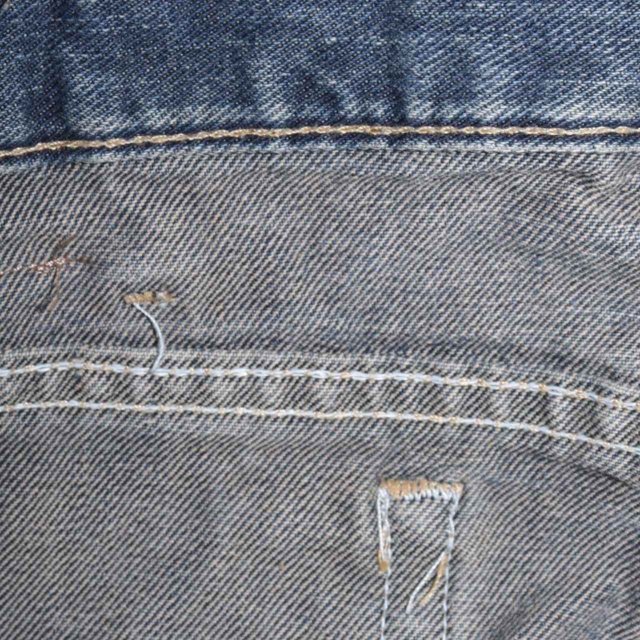 Wrangler Men's Blue 34x34 Straight Fit Denim Jeans