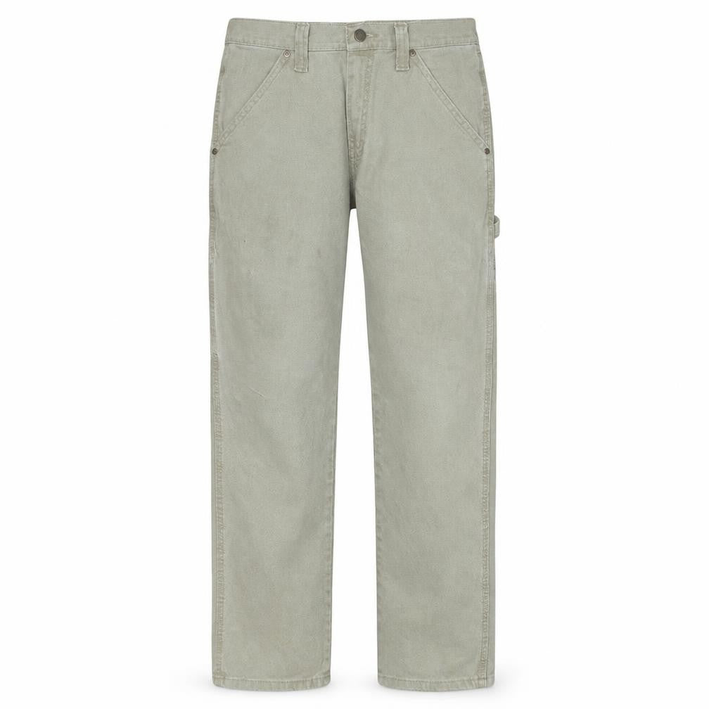 Wrangler Men's Beige Straight Leg Jeans 30x32 Cotton Blend