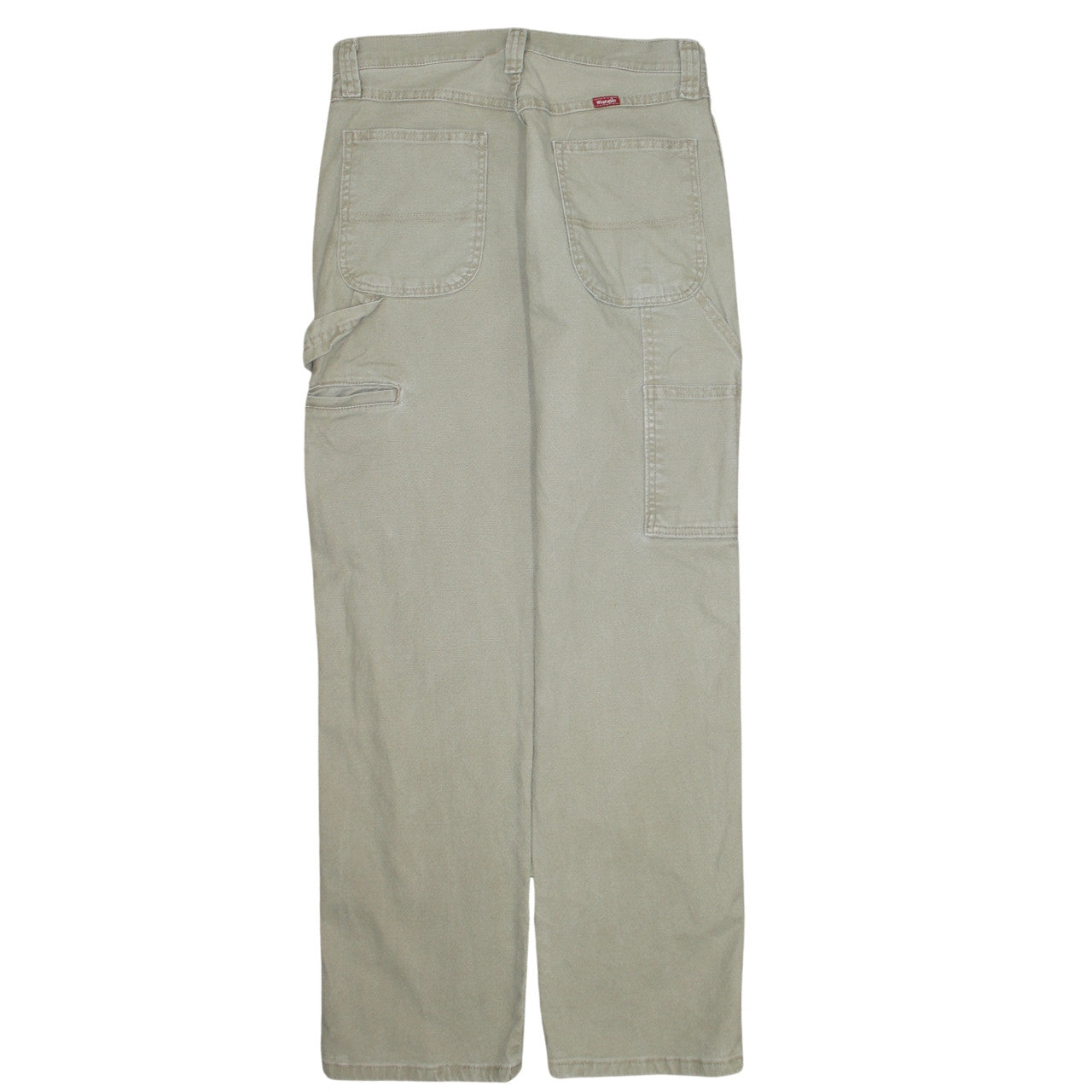Wrangler Men's Beige Straight Leg Jeans 30x32 Cotton Blend