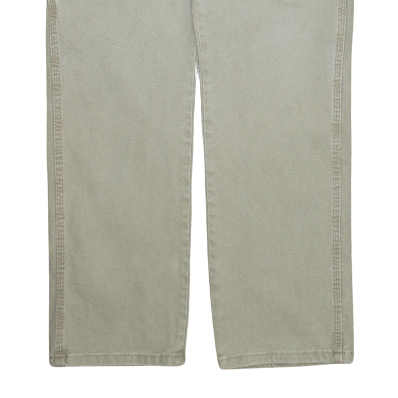 Wrangler Men's Beige Straight Leg Jeans 30x32 Cotton Blend