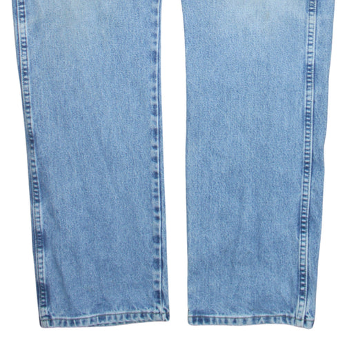 Wrangler Womens Blue High Rise Straight Leg Denim Jeans Size 20